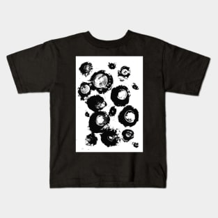 Crystal Eyes In The White Space Kids T-Shirt